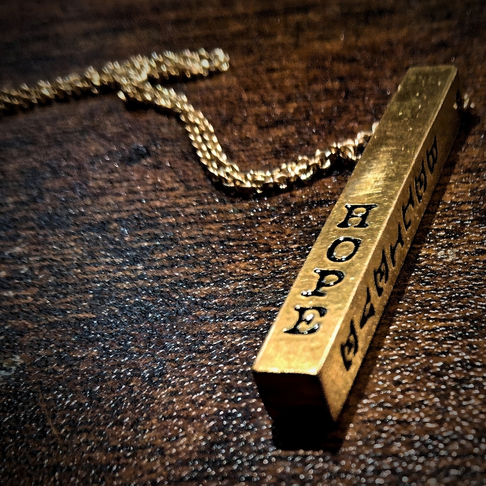 Gold Hope Necklace